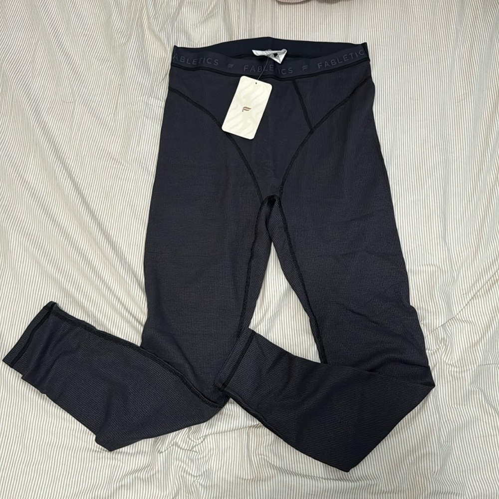 NWT Fabletics leggings. Waffle texture.